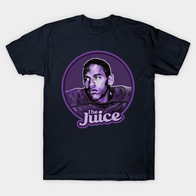 The Juice - OJ Simpson Vintage Design T-Shirt by Trendsdk